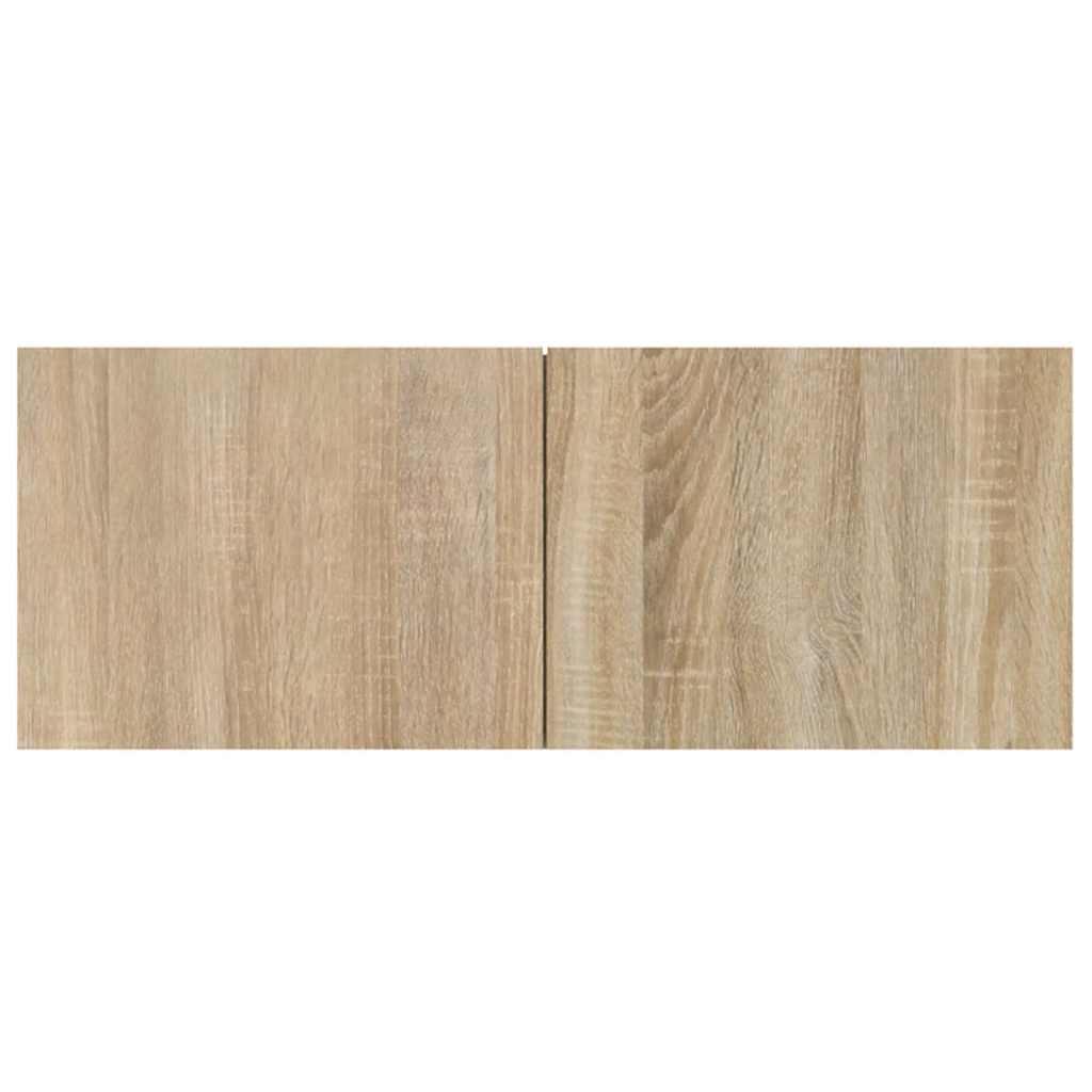 Έπιπλα Τηλεόρασης 2 τεμ. Sonoma Δρυς 80x30x30 εκ. Επεξ. Ξύλο - Pakobazaar