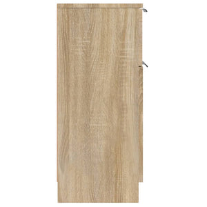 Ντουλάπι Sonoma Δρυς 30 x 30 x 70 εκ. από Επεξεργασμένο Ξύλο