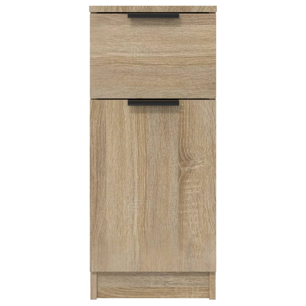 Ντουλάπια 2 τεμ. Sonoma Δρυς 30x30x70 εκ. Επεξεργασμένο Ξύλο