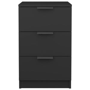 Κομοδίνο Μαύρο 40 x 36 x 65 εκ.