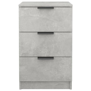 Κομοδίνα Γκρι Σκυροδέματος 40x36x65 εκ. - Pakobazaar