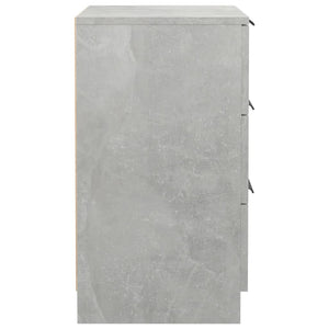 Κομοδίνα Γκρι Σκυροδέματος 40x36x65 εκ. - Pakobazaar