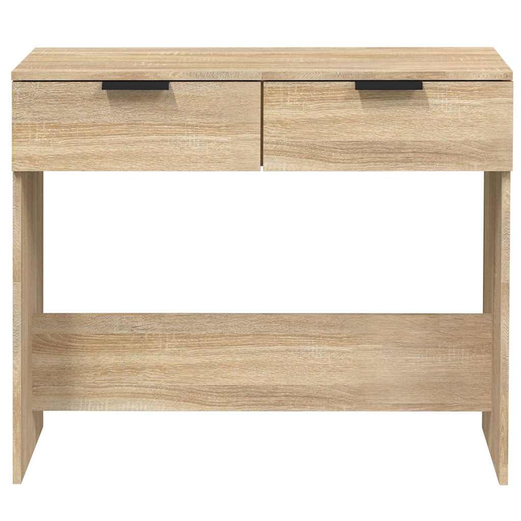 Τραπέζι Κονσόλα Sonoma Δρυς 90x36x75 εκ. Επεξεργασμένο Ξύλο