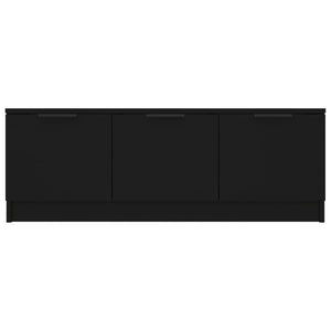 Έπιπλο Τηλεόρασης Μαύρο 102x35x36,5 εκ. Επεξεργασμένο Ξύλο