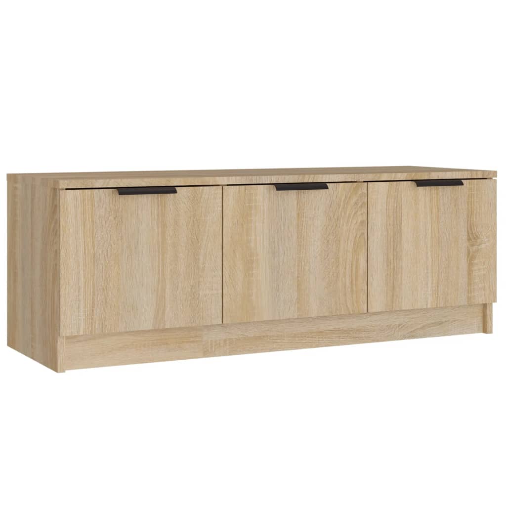 Έπιπλο Τηλεόρασης Sonoma Δρυς 102x35x36,5εκ. Επεξεργασμένο Ξύλο - Pakobazaar