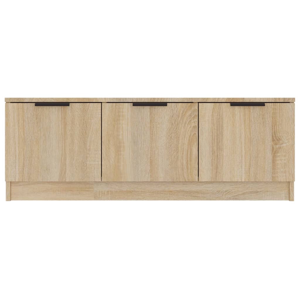 Έπιπλο Τηλεόρασης Sonoma Δρυς 102x35x36,5εκ. Επεξεργασμένο Ξύλο - Pakobazaar