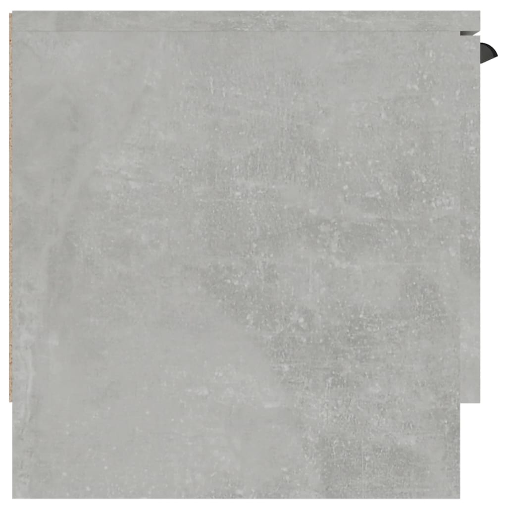 Έπιπλο Τηλεόρασης Γκρι Σκυροδέματος 102x35x36,5 εκ. Επεξ. Ξύλο