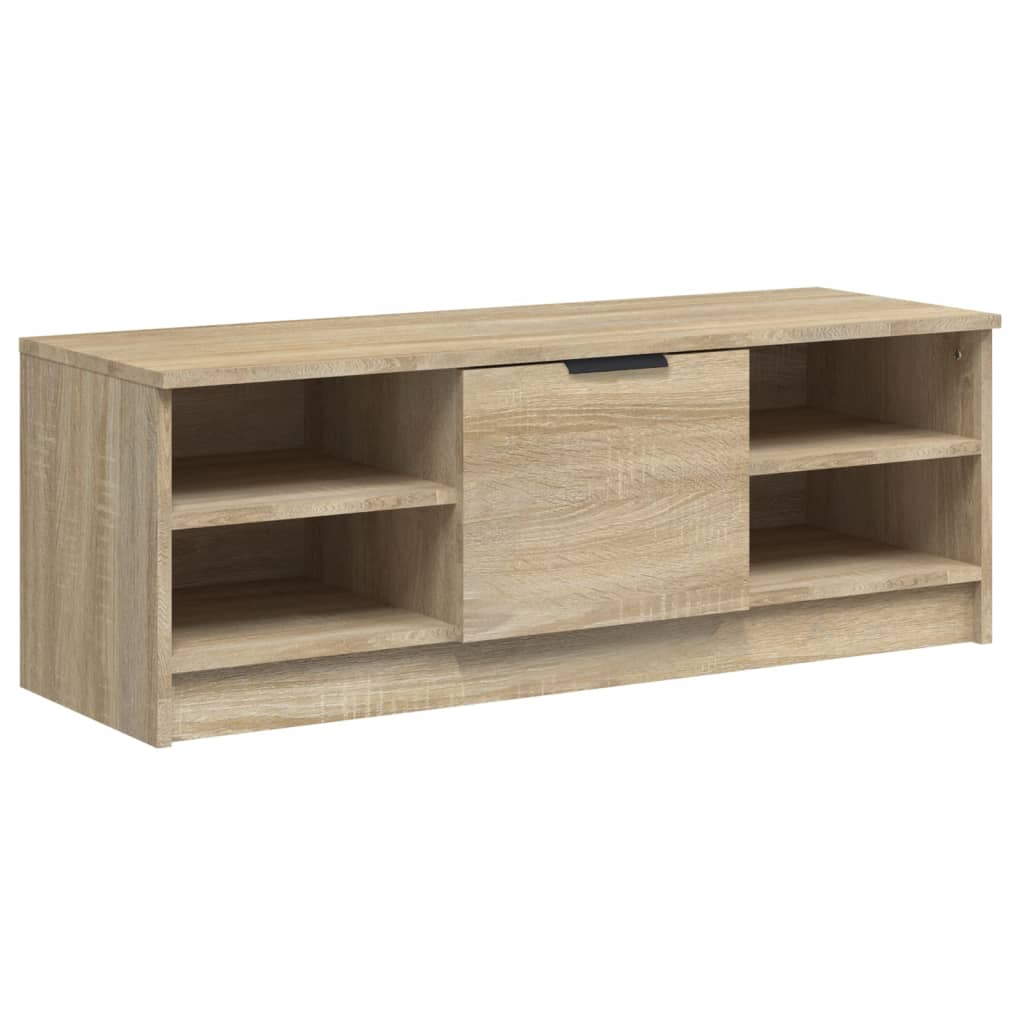 Έπιπλο Τηλεόρασης Sonoma Δρυς 102x35,5x36,5εκ. Επεξεργ. Ξύλο - Pakobazaar