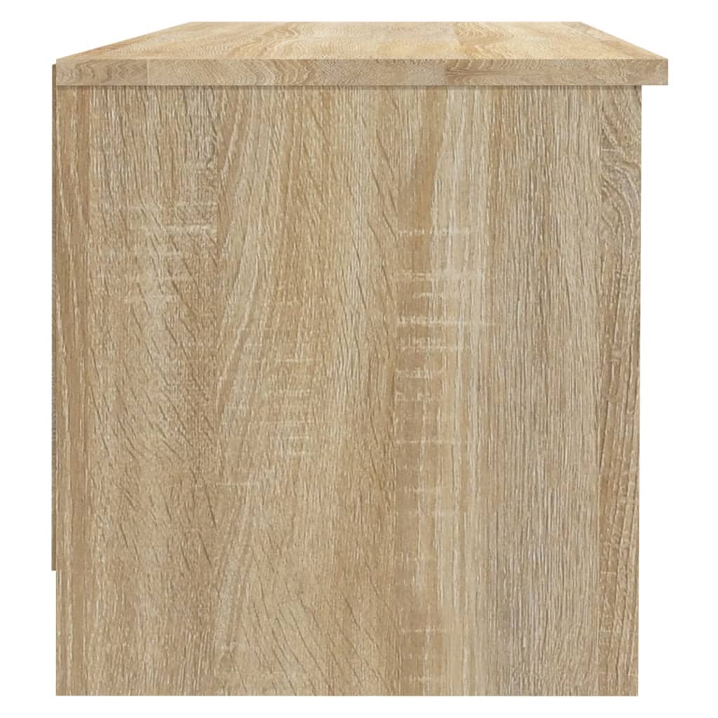 Έπιπλο Τηλεόρασης Sonoma Δρυς 102x35,5x36,5εκ. Επεξεργ. Ξύλο - Pakobazaar