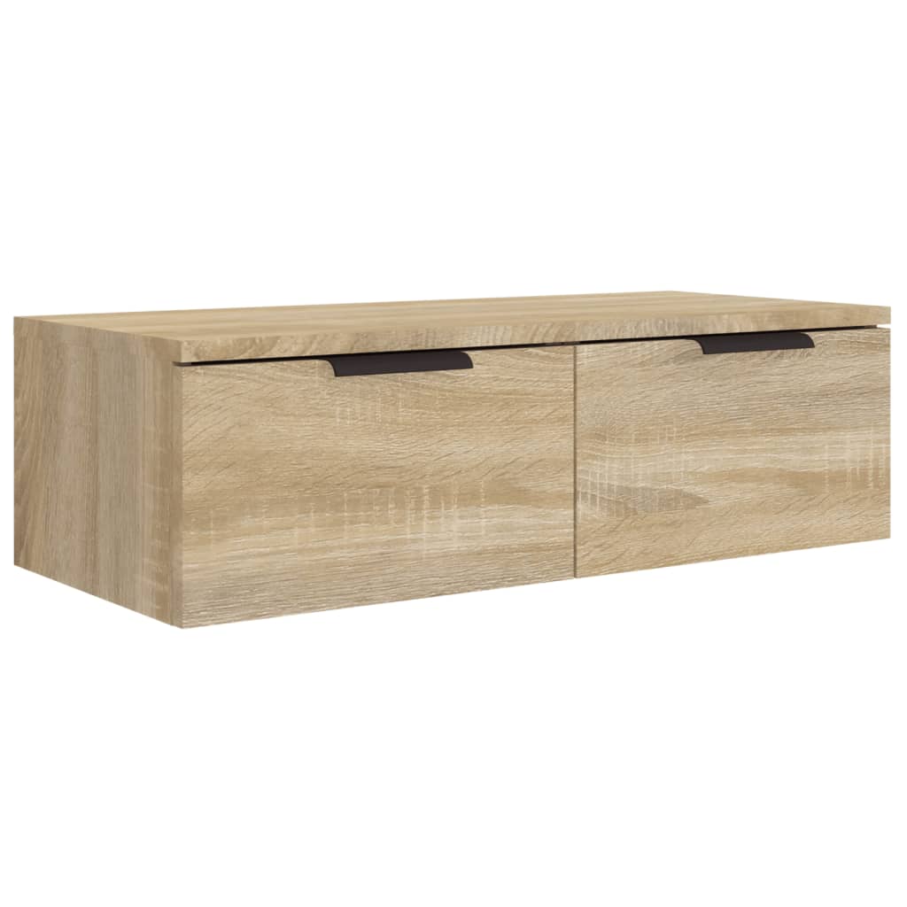 Ντουλάπι Τοίχου Sonoma Δρυς 68x30x20 εκ. Επεξεργασμένο Ξύλο