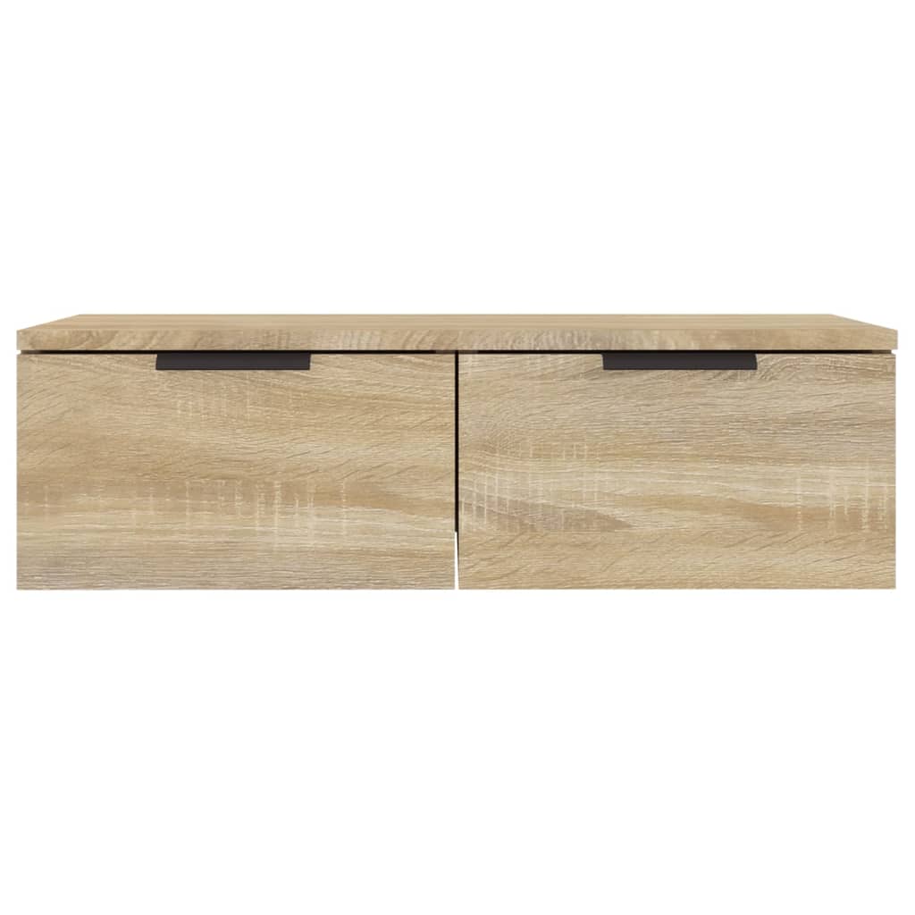 Ντουλάπι Τοίχου Sonoma Δρυς 68x30x20 εκ. Επεξεργασμένο Ξύλο
