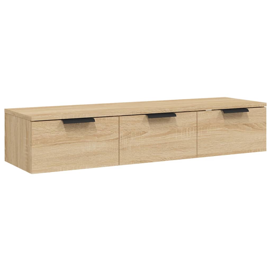 Ντουλάπι Τοίχου Sonoma Δρυς 102x30x20 εκ. Επεξεργασμένο Ξύλο - Pakobazaar