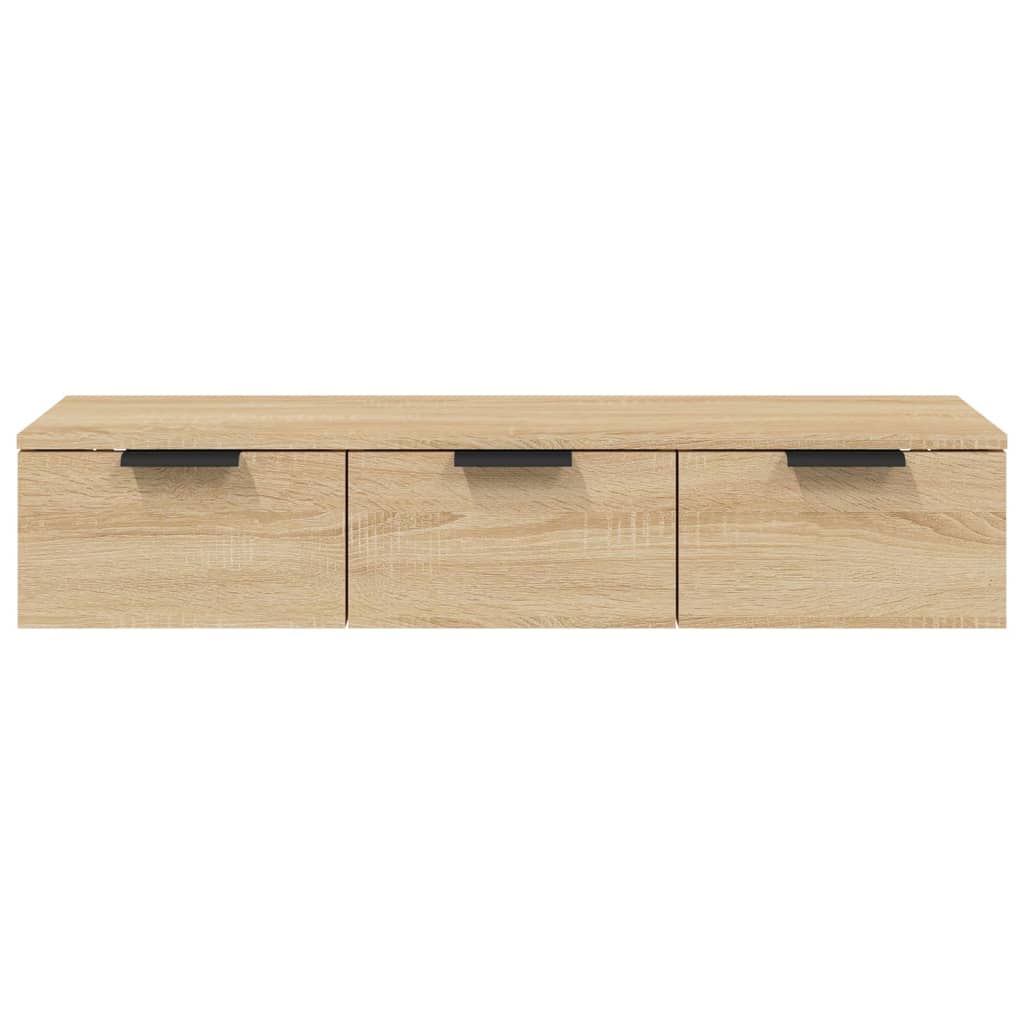Ντουλάπι Τοίχου Sonoma Δρυς 102x30x20 εκ. Επεξεργασμένο Ξύλο - Pakobazaar