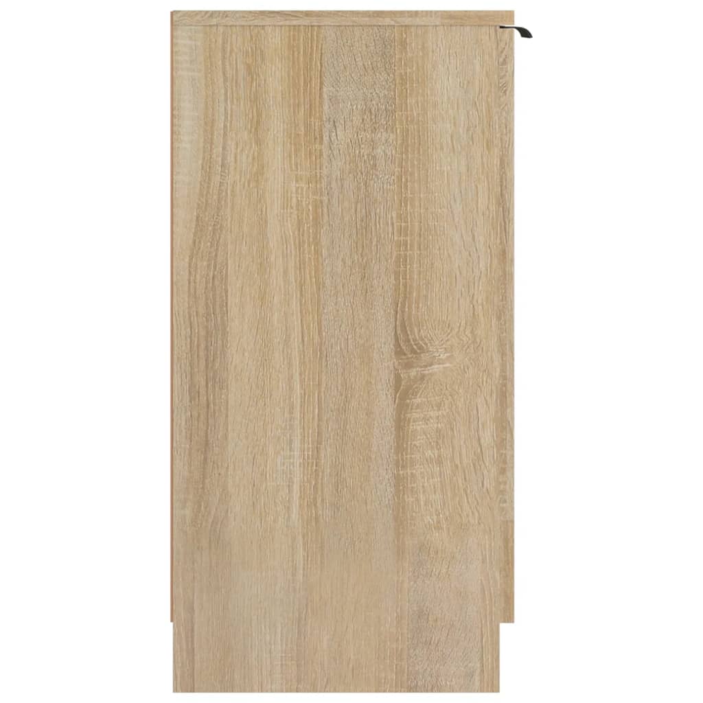 Παπουτσοθήκη Sonoma Δρυς 59x35x70 εκ. από Επεξεργασμένο Ξύλο - Pakobazaar