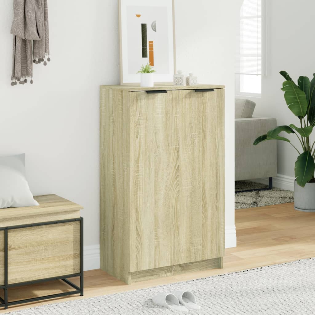 Παπουτσοθήκη Sonoma Δρυς 59x35x100,5 εκ. από Επεξεργασμένο Ξύλο