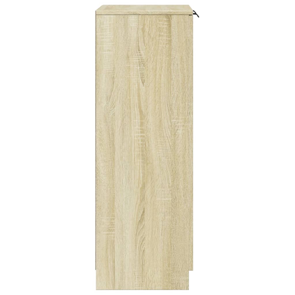 Παπουτσοθήκη Sonoma Δρυς 59x35x100,5 εκ. από Επεξεργασμένο Ξύλο