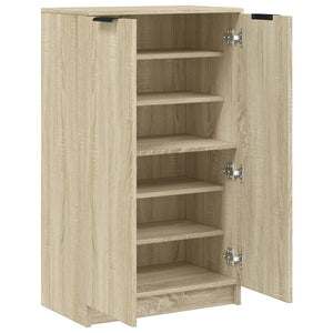 Παπουτσοθήκη Sonoma Δρυς 59x35x100,5 εκ. από Επεξεργασμένο Ξύλο