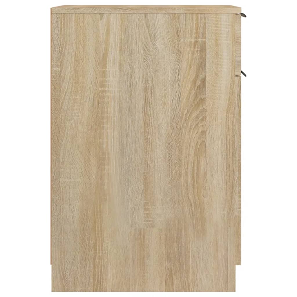 Ντουλάπι Γραφείου Sonoma Δρυς 33,5x50x75 εκ. Επεξεργ. Ξύλο - Pakobazaar