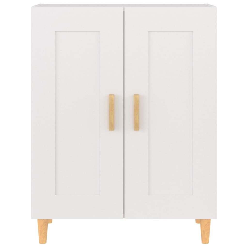 Ντουλάπι Λευκό 69,5 x 34 x 90 εκ. από Επεξεργασμένο Ξύλο - Pakobazaar