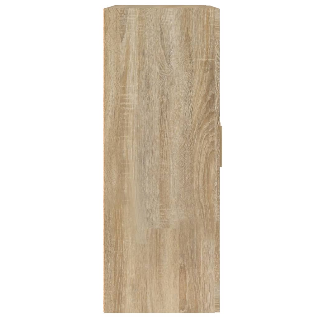 Ντουλάπι Τοίχου Sonoma Δρυς 69,5x32,5x90 εκ. Επεξεργασμένο Ξύλο - Pakobazaar