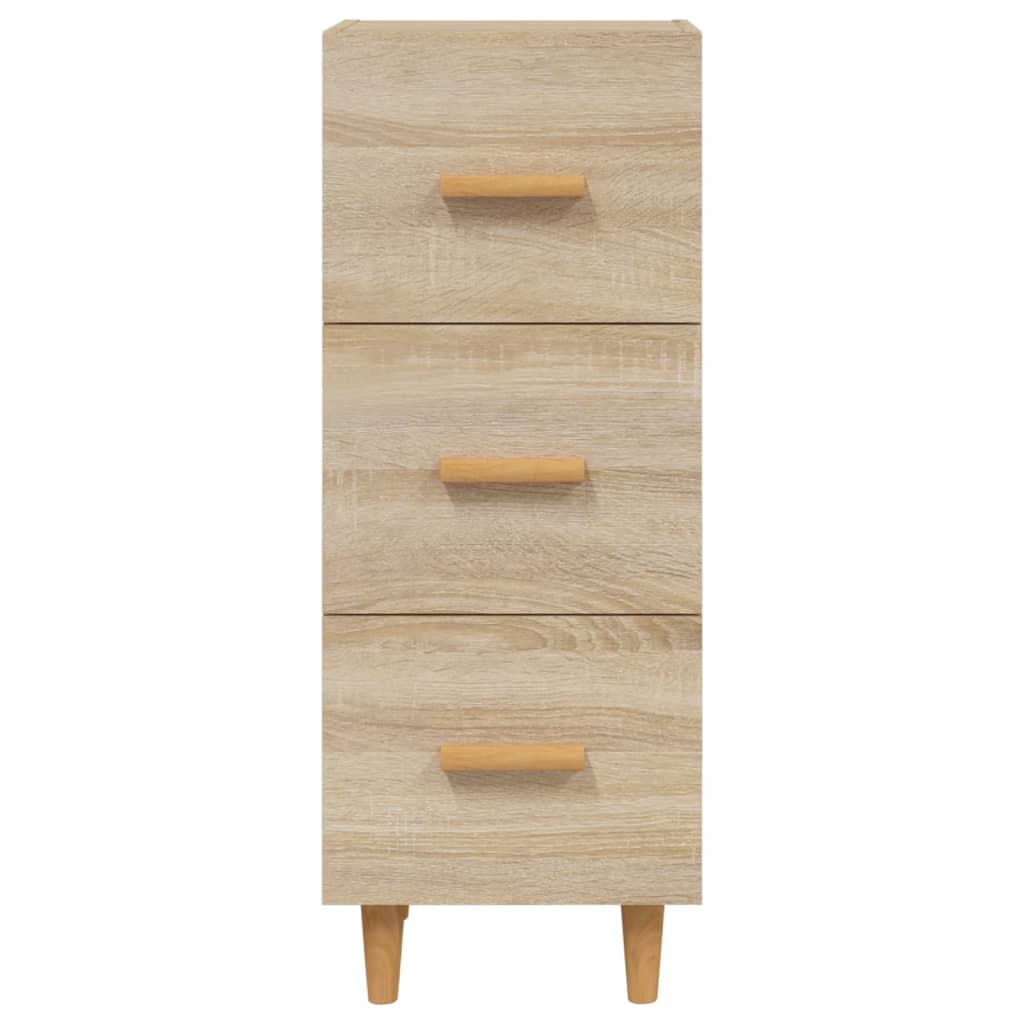 Ντουλάπι Sonoma Δρυς 34,5x34x90 εκ. από Επεξεργασμένο Ξύλο - Pakobazaar
