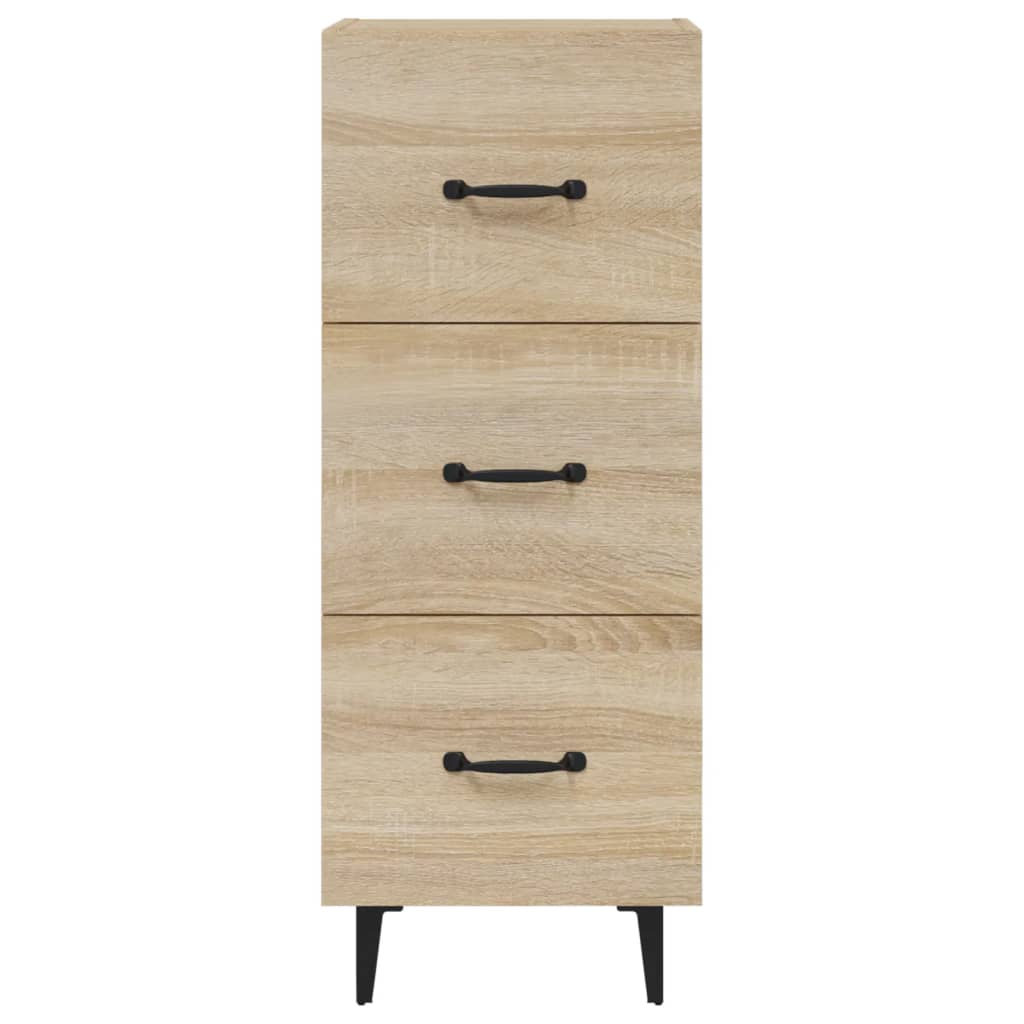 Ντουλάπι Sonoma Δρυς 34,5x34x90 εκ. από Επεξεργασμένο Ξύλο