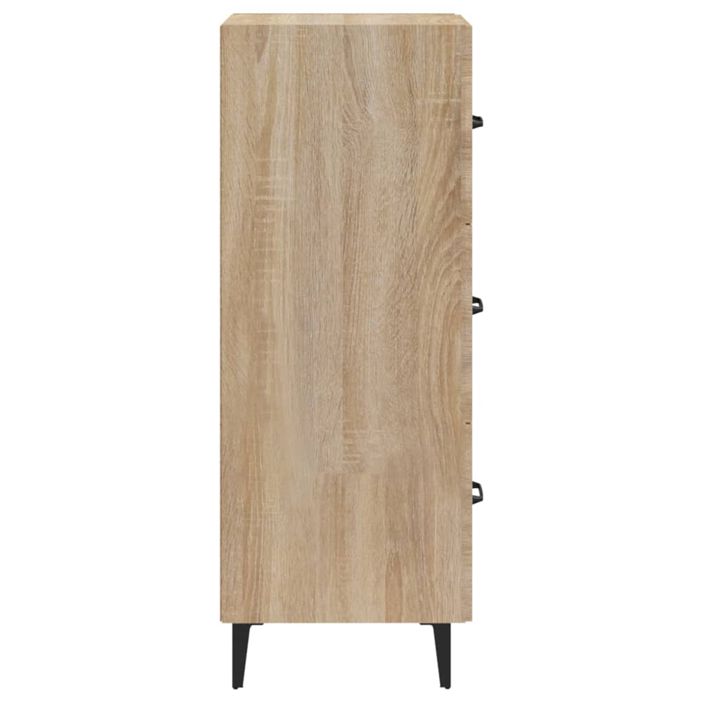 Ντουλάπι Sonoma Δρυς 34,5x34x90 εκ. από Επεξεργασμένο Ξύλο