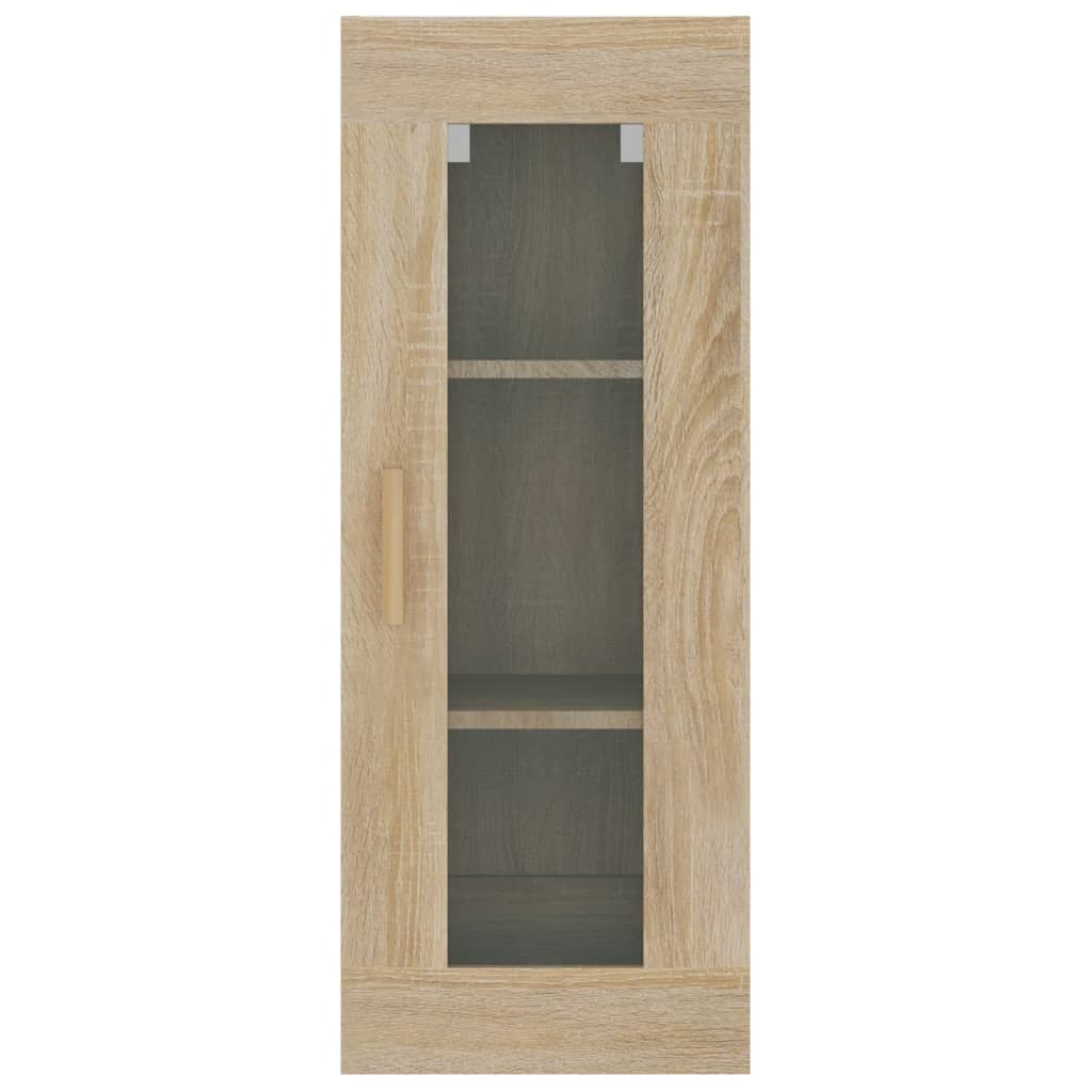 Ντουλάπι Τοίχου Κρεμαστό Sonoma Δρυς 34,5x34x90 εκ.