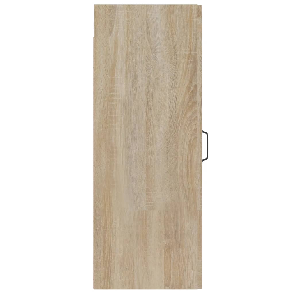 Ντουλάπι Τοίχου Κρεμαστό Sonoma Δρυς 34,5x34x90 εκ.