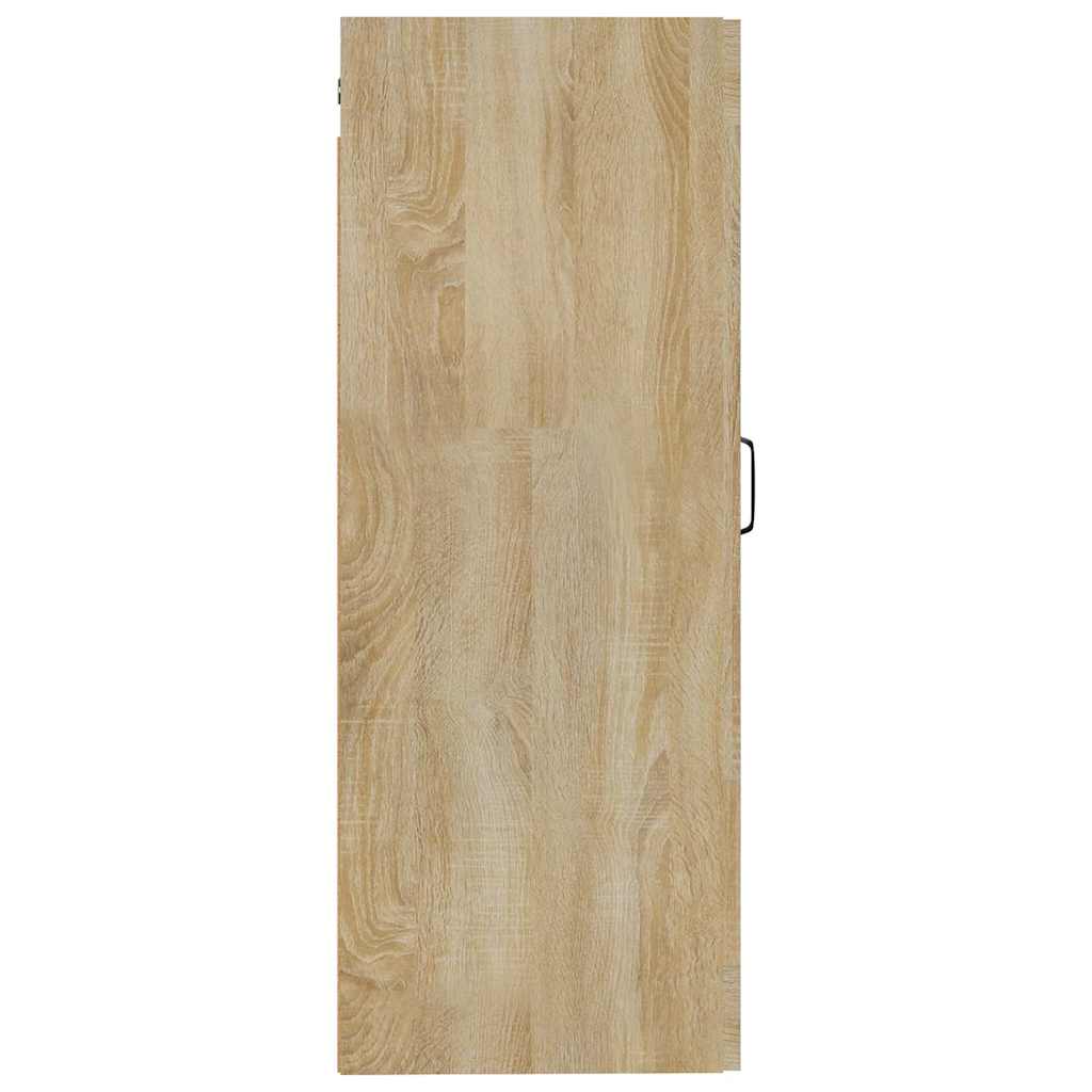 Ντουλάπι Κρεμαστό Sonoma Δρυς 35x34x90 εκ. Επεξεργασμένο Ξύλο
