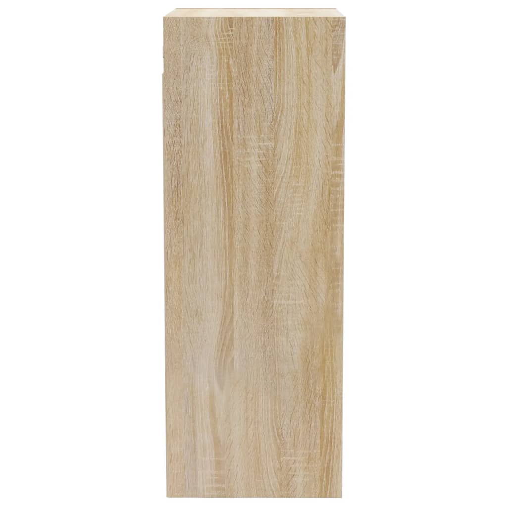 Ντουλάπι Τοίχου Sonoma Δρυς 34,5x32,5x90 εκ. Επεξεργασμένο Ξύλο