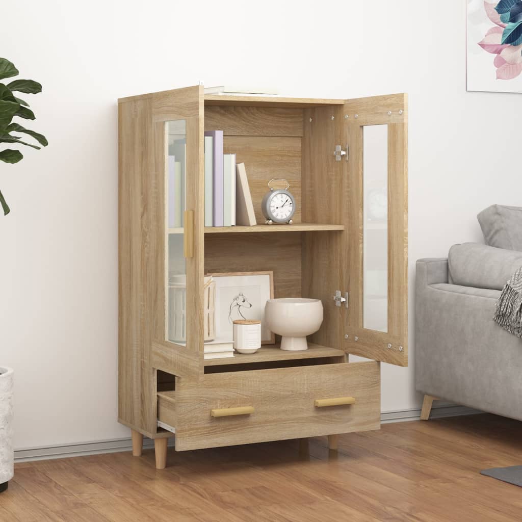 Ντουλάπα Sonoma Δρυς 70 x 31 x 115 εκ. από Επεξεργασμένο Ξύλο - Pakobazaar