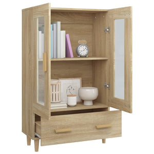 Ντουλάπα Sonoma Δρυς 70 x 31 x 115 εκ. από Επεξεργασμένο Ξύλο - Pakobazaar