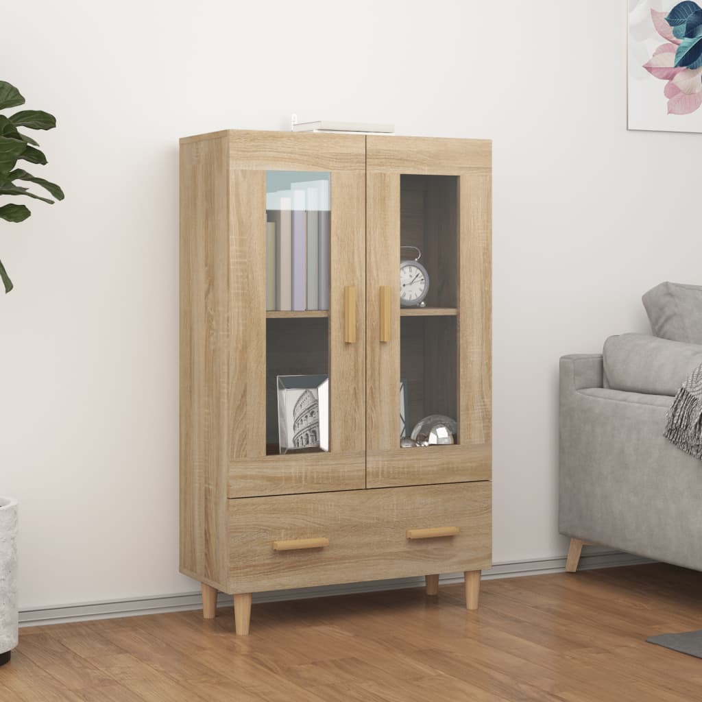 Ντουλάπα Sonoma Δρυς 70 x 31 x 115 εκ. από Επεξεργασμένο Ξύλο - Pakobazaar