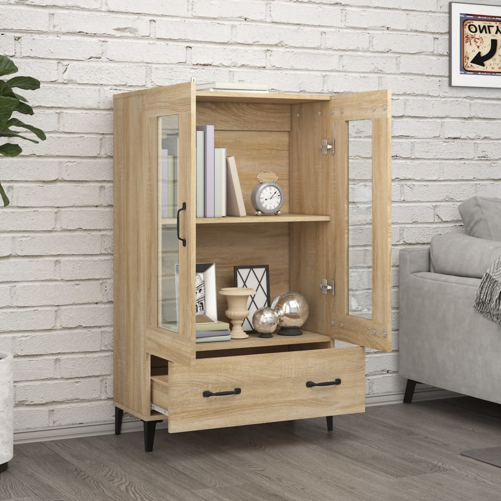 Ντουλάπα Sonoma Δρυς 70 x 31 x 115 εκ. από Επεξεργασμένο Ξύλο