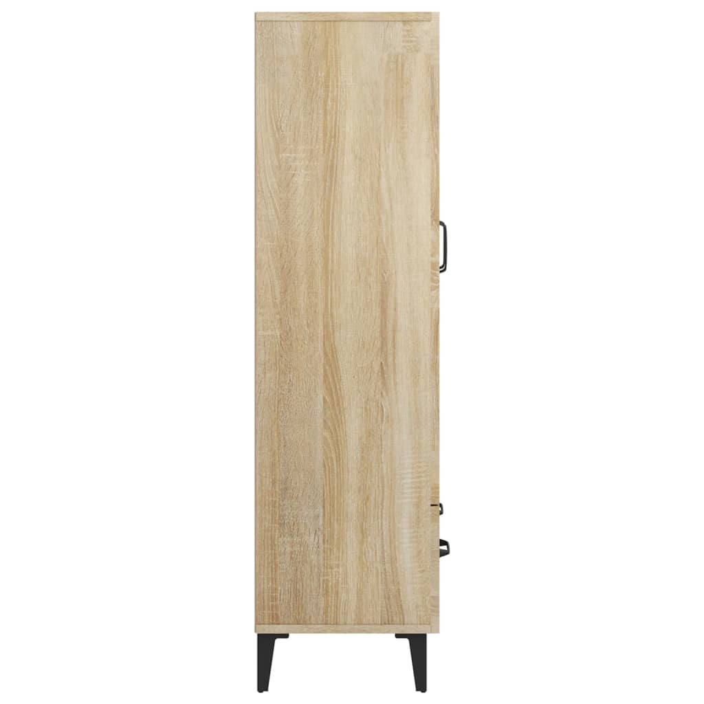 Ντουλάπα Sonoma Δρυς 70 x 31 x 115 εκ. από Επεξεργασμένο Ξύλο