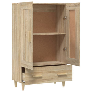 Ντουλάπα Sonoma Δρυς 70 x 31 x 115 εκ. από Επεξεργασμένο Ξύλο - Pakobazaar
