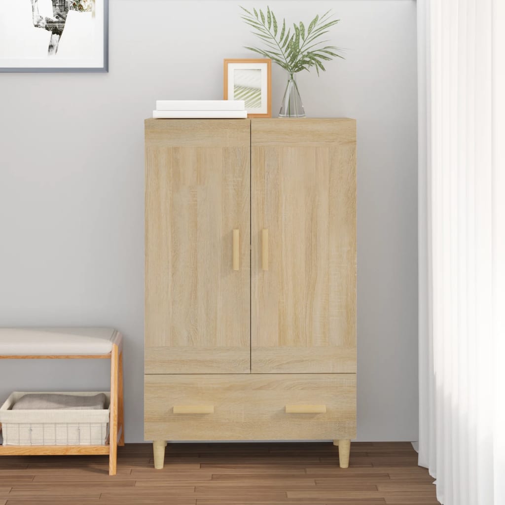 Ντουλάπα Sonoma Δρυς 70 x 31 x 115 εκ. από Επεξεργασμένο Ξύλο - Pakobazaar