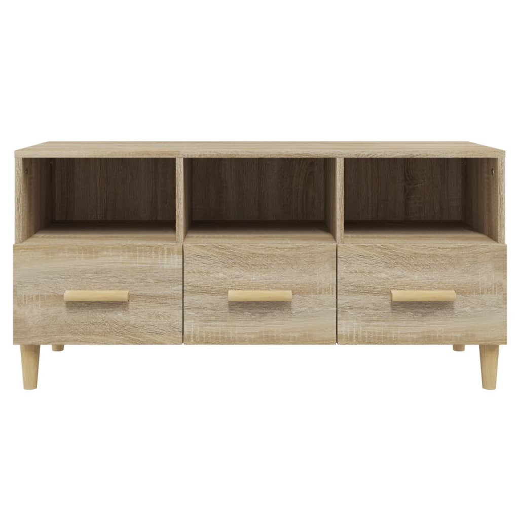 Έπιπλο Τηλεόρασης Sonoma Δρυς 102 x 36 x 50 εκ. Επεξεργ. Ξύλο - Pakobazaar