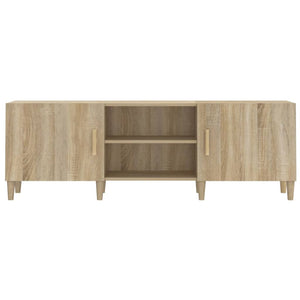 Έπιπλο Τηλεόρασης Sonoma Δρυς 150x30x50 εκ. Επεξεργασμένο Ξύλο - Pakobazaar