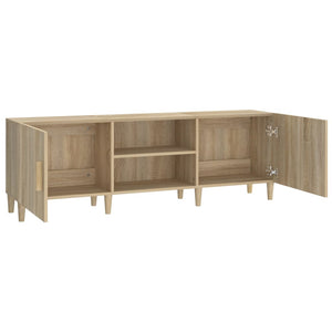 Έπιπλο Τηλεόρασης Sonoma Δρυς 150x30x50 εκ. Επεξεργασμένο Ξύλο - Pakobazaar