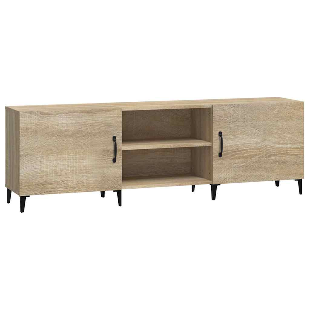 Έπιπλο Τηλεόρασης Sonoma Δρυς 150x30x50 εκ. Επεξεργασμένο Ξύλο - Pakobazaar