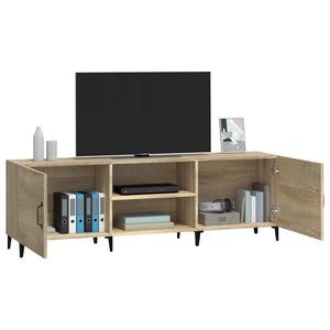 Έπιπλο Τηλεόρασης Sonoma Δρυς 150x30x50 εκ. Επεξεργασμένο Ξύλο - Pakobazaar