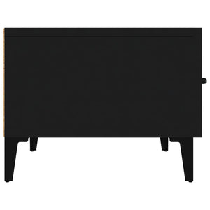 Έπιπλο Τηλεόρασης Μαύρο 150x34,5x30 εκ. από Επεξεργασμένο Ξύλο