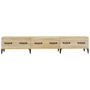 Έπιπλο Τηλεόρασης Sonoma Δρυς 150x34,5x30 εκ. από Επεξεργ. Ξύλο - Pakobazaar