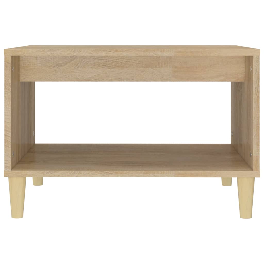 Τραπεζάκι Σαλονιού Sonoma Δρυς 60x50x40 εκ. Επεξεργασμένο Ξύλο