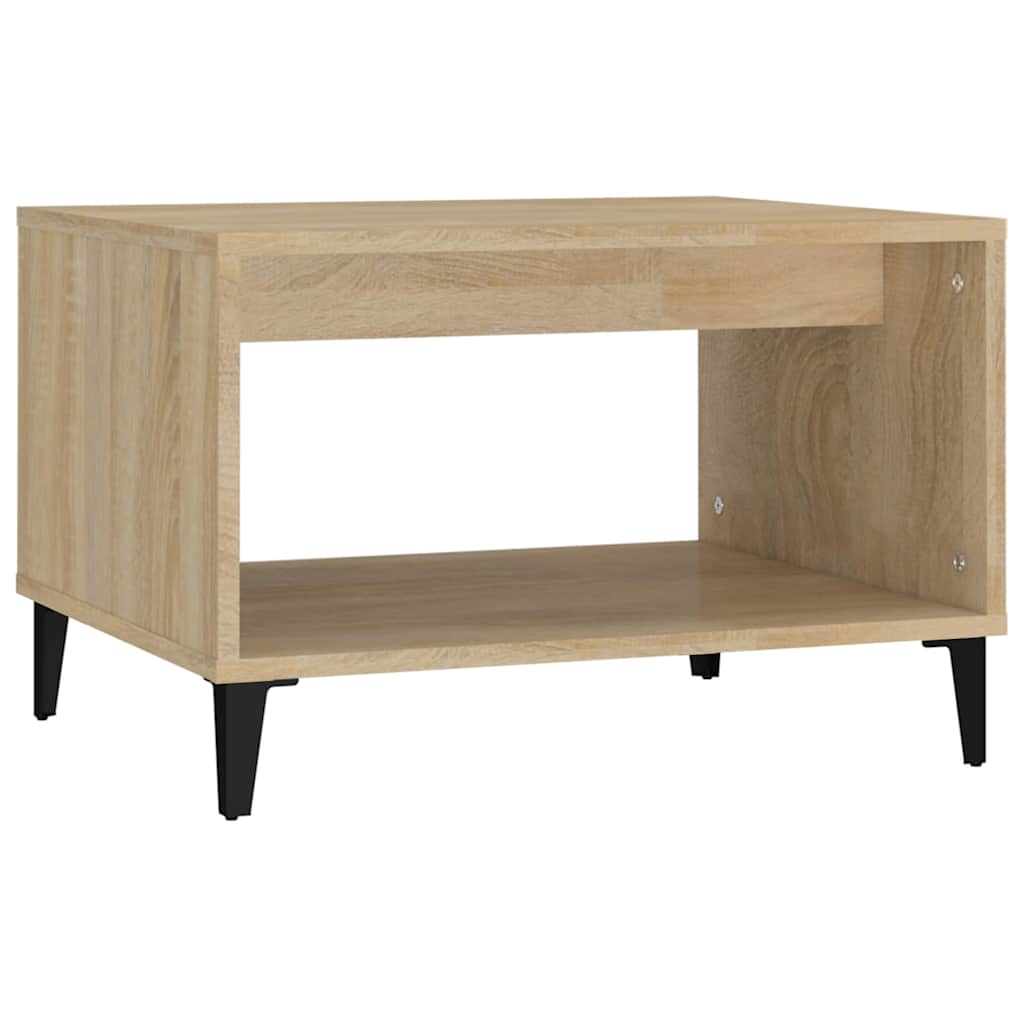 Τραπεζάκι Σαλονιού Sonoma Δρυς 60x50x40 εκ. Επεξεργασμένο Ξύλο