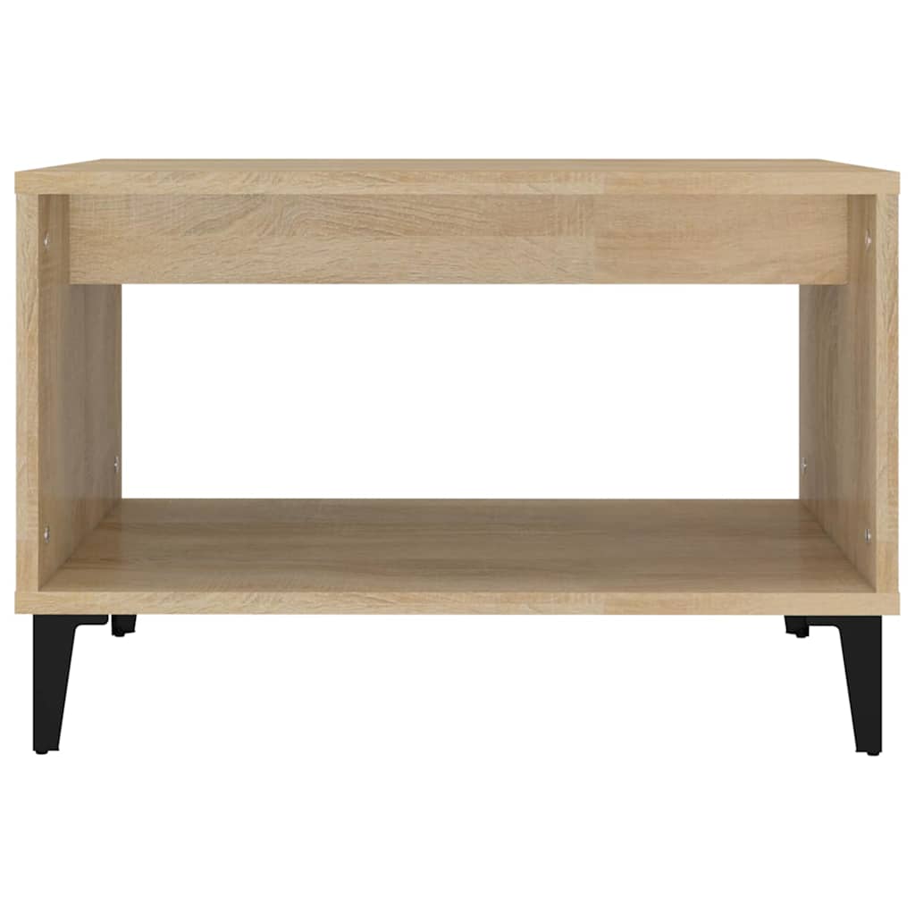 Τραπεζάκι Σαλονιού Sonoma Δρυς 60x50x40 εκ. Επεξεργασμένο Ξύλο