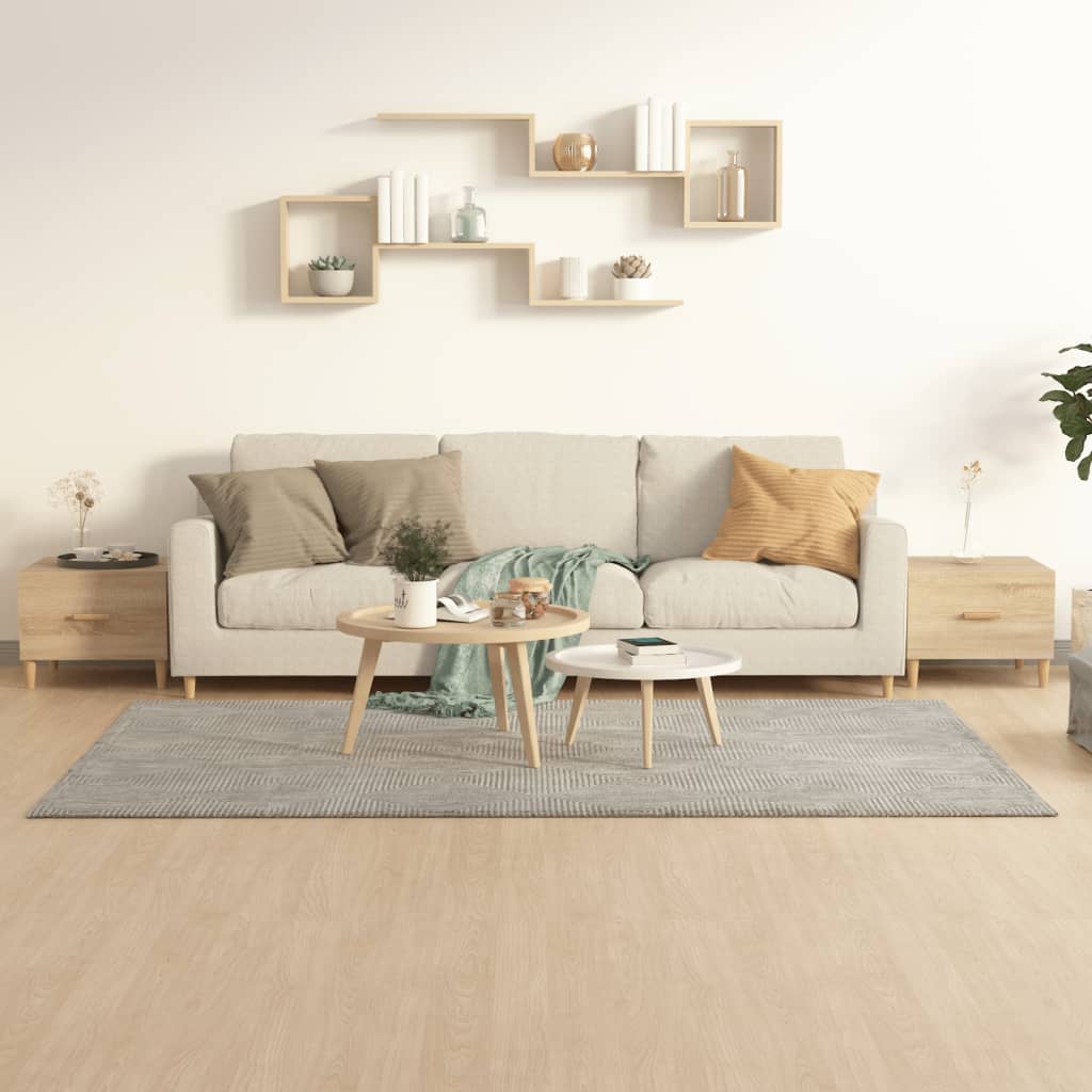 Τραπεζάκια Σαλονιού 2 τεμ Sonoma Δρυς 50x50x40 εκ Επεξ. Ξύλο