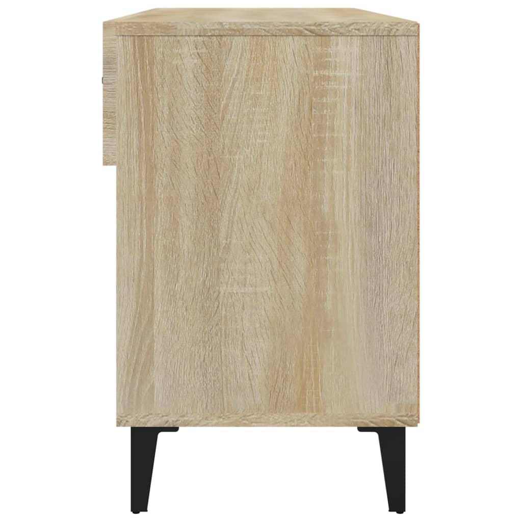 Παπουτσοθήκη Sonoma Δρυς 102x35x55 εκ. από Επεξεργασμένο Ξύλο